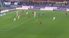 Serie A: Roma vs Genoa, Golo 1-0 M. Soulé (2025-2026)