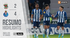 Liga Portugal Bwin: Paços Ferreira 2 - 4 FC Porto (2021-2022)