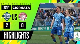 Serie B: Como 2 - 0 FC Südtirol (2023-2024)