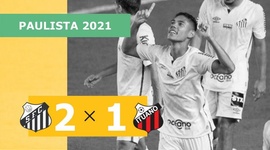 Campeonato Paulista: Santos 2 - 1 Ituano (2021)