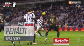 Liga Portugal Betclic: Boavista vs Farense, Penálti Seba Pérez (VAR), 92' (2024-2025)