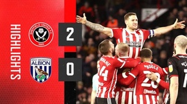 Championship: Sheffield Utd 2 - 0 WBA (2021-2022)