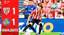 La Liga: Athletic Bilbao 1 - 1 Getafe (2024-2025)