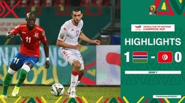 CAN: Gâmbia 1 - 0 Tunísia (2022)