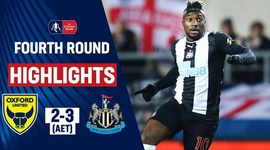 FA Cup: Oxford United 2 - 3 a.p Newcastle (2019-2020)