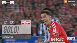 Liga Portugal Betclic: Benfica vs FC Porto, Golo 4-1 Di María (2024-2025)