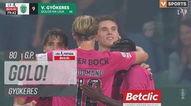 Liga Portugal Betclic: Sporting vs Casa Pia, Golo 2-0 Gyokeres (2024-2025)