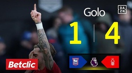 Premier League: Ipswich Town vs Nottingham Forest, Golo 1-4 Jota Silva (2024-2025)
