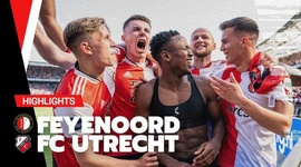 Eredivisie League: Feyenoord 2 - 1 FC Utrecht (2021-2022)