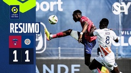 Ligue 1: Clermont Foot 1 - 1 Montpellier (2023-2024)