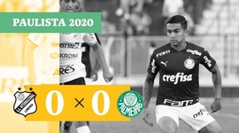 Campeonato Paulista: Inter Limeira 0 - 0 Palmeiras (2020)