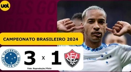 Brasileirão: Cruzeiro 3 - 1 Vitória (2024)