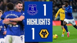 Premier League: Everton 1 - 1 Wolves (2025-2026)