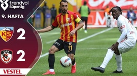 Super Ligi: Kayserispor 2 - 2 Gaziantep FK (2024-2025)