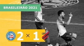 Brasileirão: Bahia 2 - 1 Athletico-PR (2021)