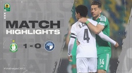 CAF Confederation Cup: Al Ahly Tripolis 1 - 0 Pyramids FC (2021-2022)