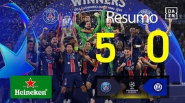 Liga Campeões: PSG 5 - 0 Inter (2024-2025)