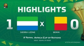 Qualificação CAN: Serra Leoa 1 - 0 Benin (2021)