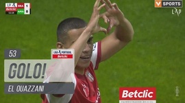 Liga Portugal Betclic: Sp. Braga vs CF Estrela Amadora, Golo 1-0 El Ouazzani (2024-2025)
