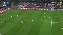 Ligue 1: Nice vs Stade Brest, Golo 2-2 E. Wahi (2025-2026)