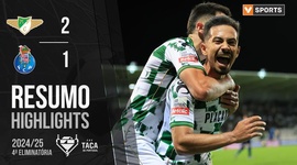 Taça de Portugal Generali Tranquilidade: Moreirense 2 - 1 FC Porto (2024-2025)