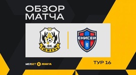 FNL: FK Tyumen 4 - 1 Enisey Krasnoyarsk (2024-2025)