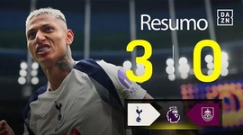 Premier League: Tottenham 3 - 0 Burnley (2025-2026)