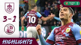 League Cup: Burnley 3 - 1 Crawley Town (2022-2023)