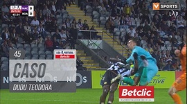 Liga Portugal Betclic: Nacional vs Boavista, Caso Dudu Teodora, 45' (2024-2025)