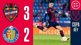 Copa del Rey: Levante 3 - 2 Getafe (2022-2023)