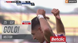 Liga Portugal Betclic: Desp. Chaves vs Portimonense, Golo 1-0 Hector (2023-2024)