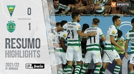 Liga Portugal Bwin: Estoril 0 - 1 Sporting (2021-2022)