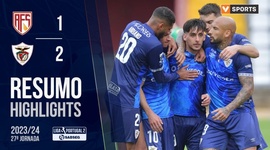 Liga Portugal 2 SABSEG: AVS SAD 1 - 2 Santa Clara (2023-2024)