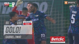 Liga Portugal Betclic: Rio Ave vs Moreirense, Golo 2-2 Gabrielzinho (VAR) (2024-2025)