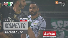 Liga Portugal Betclic: Moreirense vs Sporting, Jogada Madson Monteiro, 47' (2024-2025)