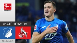 Bundesliga: 1899 Hoffenheim 5 - 0 FC Koln (2021-2022)