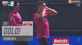 Liga Portugal Betclic: Famalicão vs Sporting, Golo 0-1 Gyokeres (2024-2025)