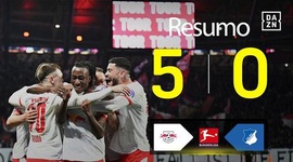 Bundesliga: RB Leipzig 5 - 0 1899 Hoffenheim (2025-2026)
