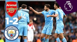 Premier League: Arsenal 1 - 2 Man City (2021-2022)