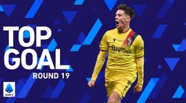 Serie A: Melhores cinco golos da jornada 19 (2021-2022)