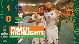 CAN: Cabo Verde 1 - 0 Mauritânia (2023)