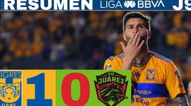 Liga MX: Tigres 1 - 0 FC Juárez (2023-2024)