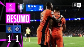 Liga Campeões: Real Sociedad 1 - 1 Inter (2023-2024)