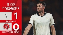 FA Cup: Port Vale 1 - 0 Fleetwood Town (2025-2026)