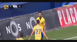 Liga Portugal Bwin: Estoril (1-0) Santa Clara, Golo Alejandro Marqués, 17m (2022-2023)