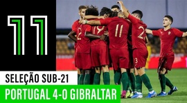 Qualificação Europeu Sub-21: Portugal 4 - 0 Gibraltar (2021)