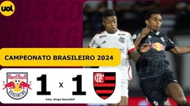 Brasileirão: RB Bragantino 1 - 1 Flamengo (2024)