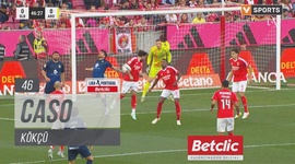 Liga Portugal Betclic: Benfica vs Arouca, Caso Kökçü, 46' (2024-2025)