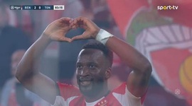 Allianz Cup: Benfica vs Tondela, Golo 2-0 D. Lukébakio (2025-2026)