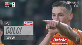Liga Portugal Betclic: Sporting vs Boavista, Golo 1-1 Bozeník (2024-2025)